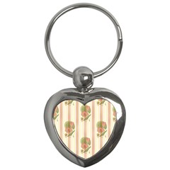 Lotus Flower Waterlily Wallpaper Key Chains (heart) 