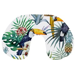 Tropical birds Travel Neck Pillows