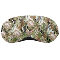 Romantic Beige Flowers Sleeping Masks