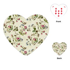 Vintage Roses Playing Cards (heart)
