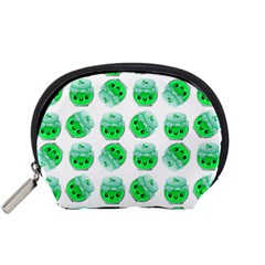 Kawaii Lime Jam Jar Pattern Accessory Pouch (small) by snowwhitegirl