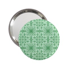 Ornamental Green 2.25  Handbag Mirrors