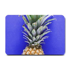 Pineapple Blue Small Doormat  by snowwhitegirl