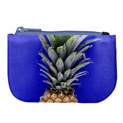 Pineapple Blue Large Coin Purse by snowwhitegirl