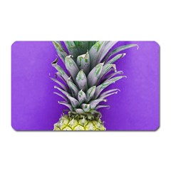 Pineapple Purple Magnet (rectangular) by snowwhitegirl