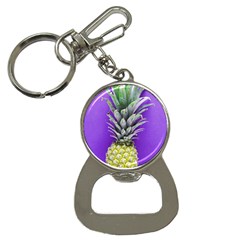 Pineapple Purple Bottle Opener Key Chains by snowwhitegirl