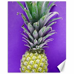 Pineapple Purple Canvas 16  X 20  by snowwhitegirl