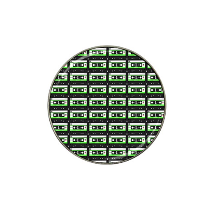 Green Cassette Hat Clip Ball Marker (10 pack)