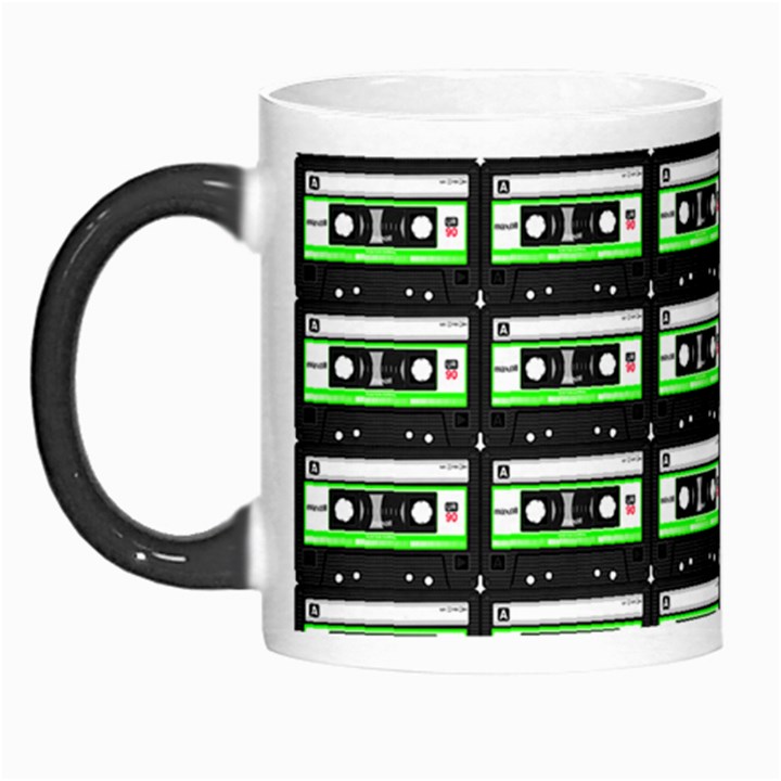 Green Cassette Morph Mugs