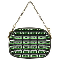 Green Cassette Chain Purse (two Sides)