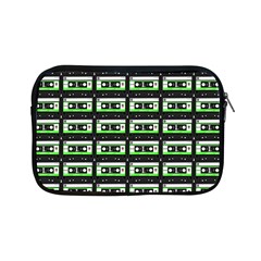 Green Cassette Apple iPad Mini Zipper Cases