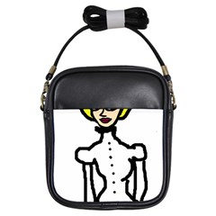 Dream Victorian Girl V Girls Sling Bag by snowwhitegirl