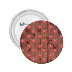 Zen Lotus Wood Wall 2 25  Buttons by snowwhitegirl