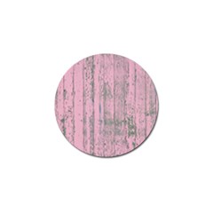 Old Pink Wood Wall Golf Ball Marker (10 Pack)