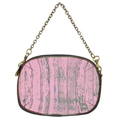 Old Pink Wood Wall Chain Purse (two Sides) by snowwhitegirl