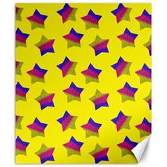 Ombre Glitter  Star Pattern Canvas 20  X 24 