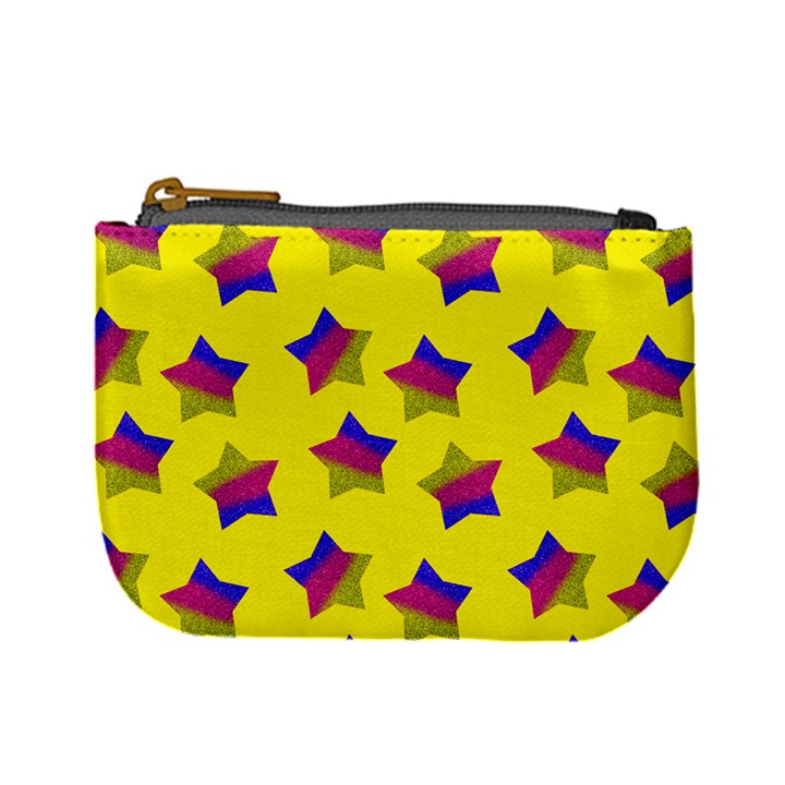 Ombre Glitter  Star Pattern Mini Coin Purse