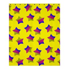 Ombre Glitter  Star Pattern Shower Curtain 60  X 72  (medium)  by snowwhitegirl