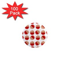 Kawaii Jam Jar Pattern 1  Mini Magnets (100 Pack)  by snowwhitegirl