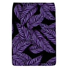 Tropical Leaves Purple Removable Flap Cover (s) by snowwhitegirl