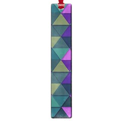 Blue Geometric Large Book Marks by snowwhitegirl