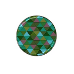 Green Geometric Hat Clip Ball Marker (10 Pack) by snowwhitegirl