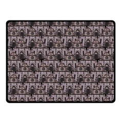 Gothic Church Pattern Double Sided Fleece Blanket (Small) 