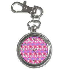 Colorful Cherubs Pink Key Chain Watches by snowwhitegirl