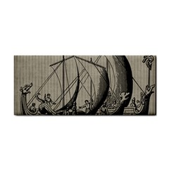 Vintage Ship Hand Towel