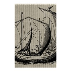 Vintage Ship Shower Curtain 48  X 72  (small)  by snowwhitegirl