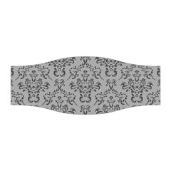 Victorian Paisley Grey Stretchable Headband by snowwhitegirl