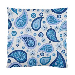 Retro Paisley Blue Standard Cushion Case (one Side)