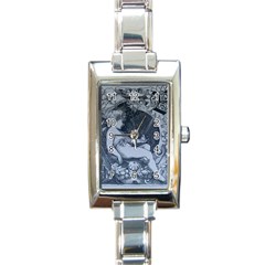 Victorian Angel With Shining Light Rectangle Italian Charm Watch by snowwhitegirl