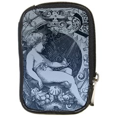 Victorian Angel With Shining Light Compact Camera Leather Case by snowwhitegirl