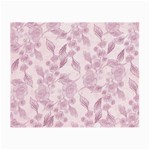 Pink Floral Small Glasses Cloth (2-Side) Back