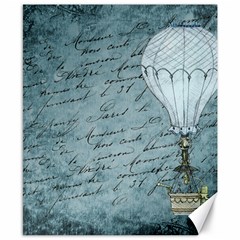 Vintage Hot Air Balloon Lettter Canvas 8  X 10 