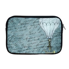 Vintage Hot Air Balloon Lettter Apple MacBook Pro 17  Zipper Case