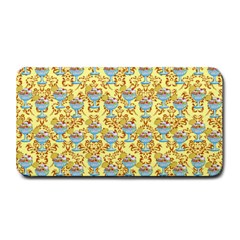 Paisley Yellow Sundaes Medium Bar Mats by snowwhitegirl