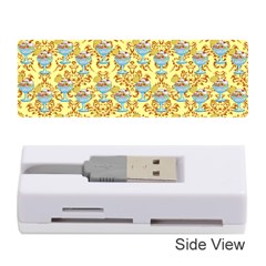 Paisley Yellow Sundaes Memory Card Reader (stick) by snowwhitegirl