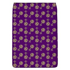 Victorian Crosses Purple Removable Flap Cover (l) by snowwhitegirl