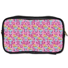 Paisley Pink Sundaes Toiletries Bag (one Side) by snowwhitegirl