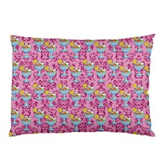 Paisley Pink Sundaes Pillow Case (two Sides) by snowwhitegirl