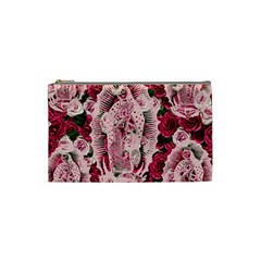 Guadalupe Roses Cosmetic Bag (small) by snowwhitegirl