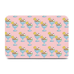 Ice Cream Sundae Pink Plate Mats