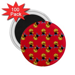 Golden Zombie 2 25  Magnets (100 Pack)  by snowwhitegirl