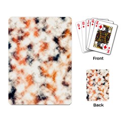 Multicolored Blur Abstract Texture Playing Cards Single Design by dflcprintsclothing