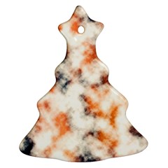 Multicolored Blur Abstract Texture Christmas Tree Ornament (two Sides) by dflcprintsclothing