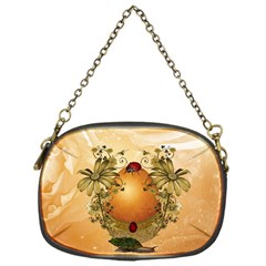 Wonderful Easter Egg With Flowers And Snail Chain Purse (one Side) by FantasyWorld7