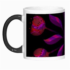 Background Purple Black Red Morph Mugs