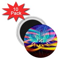 Colorful Chakra Lsd Spirituality 1 75  Magnets (10 Pack)  by Pakrebo